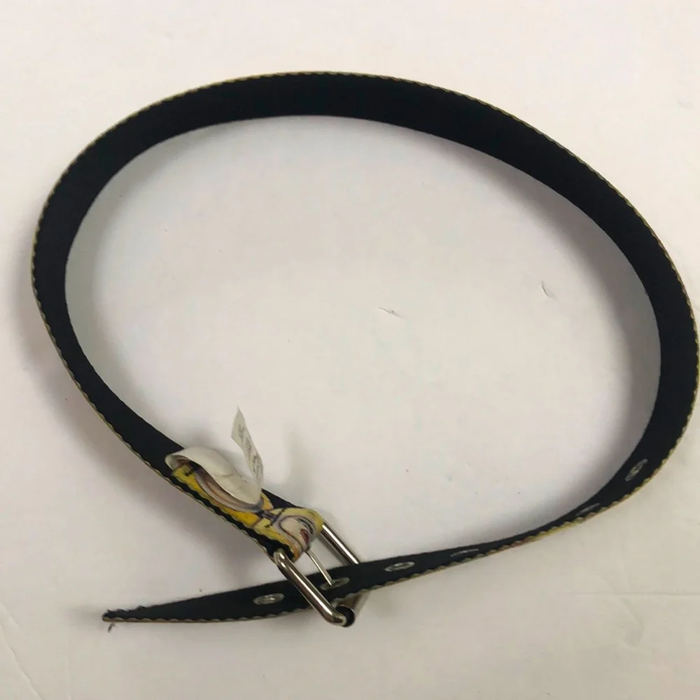 Despicable Me Minions Black Web Belt Small/ Medium